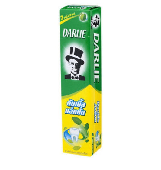 Darlie Double Action Toothpaste Two Mint Powers 150 gram Pack of 4